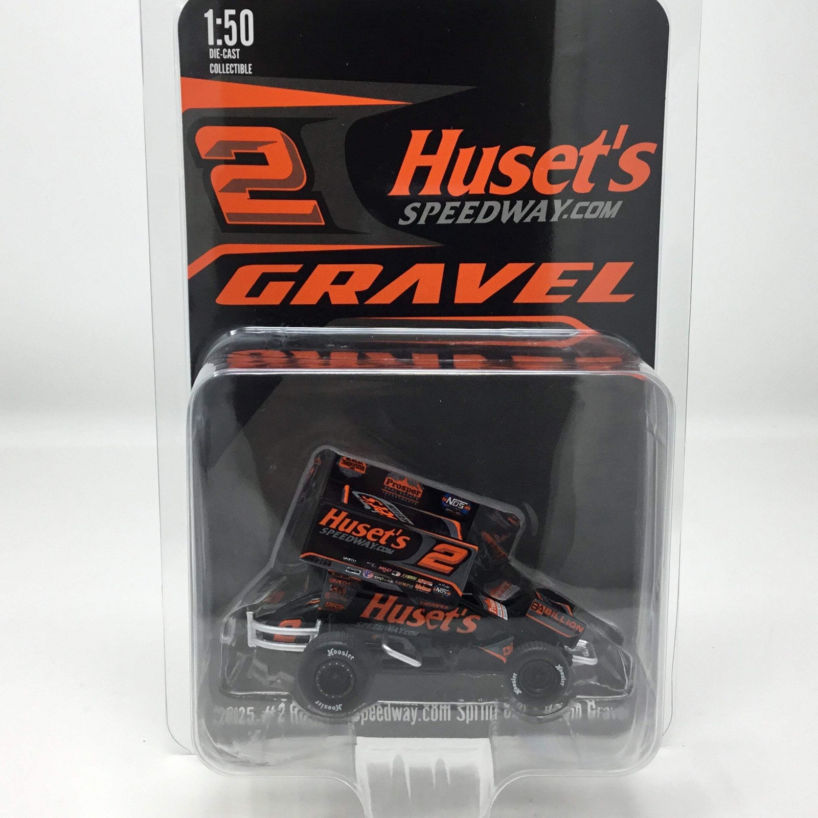 David Gravel 2025 Huset's Speedway.com Sprint Car 1:50 Diecast