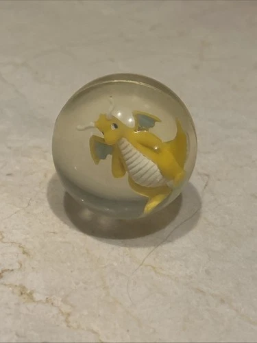 Vintage 1998 Hasbro Pokemon Dragonite Power Bouncer Bouncing Bouncy Ball Toy