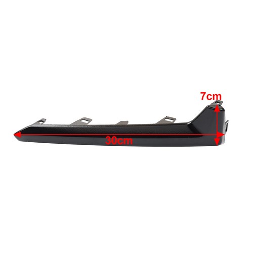 Fog Light Trim Fog Light Molding Trim Glossy For Subaru Forester 2017-2018 Right - Picture 10 of 10