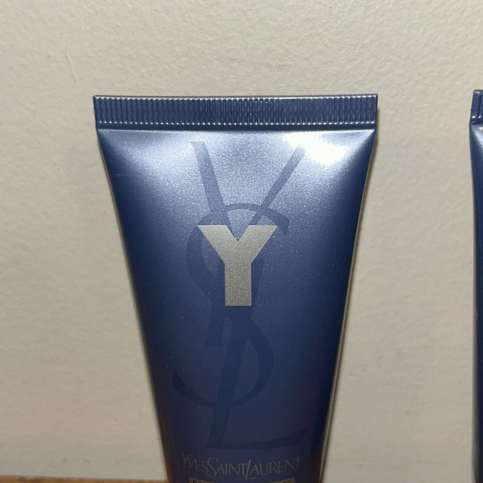 2 tubos - YSL Y BÁLSAMO PARA DESPUÉS DEL AFEITADO por YVES SAINT LAURENT 1,6 FL OZ / 50 ML Foto 2 de 4