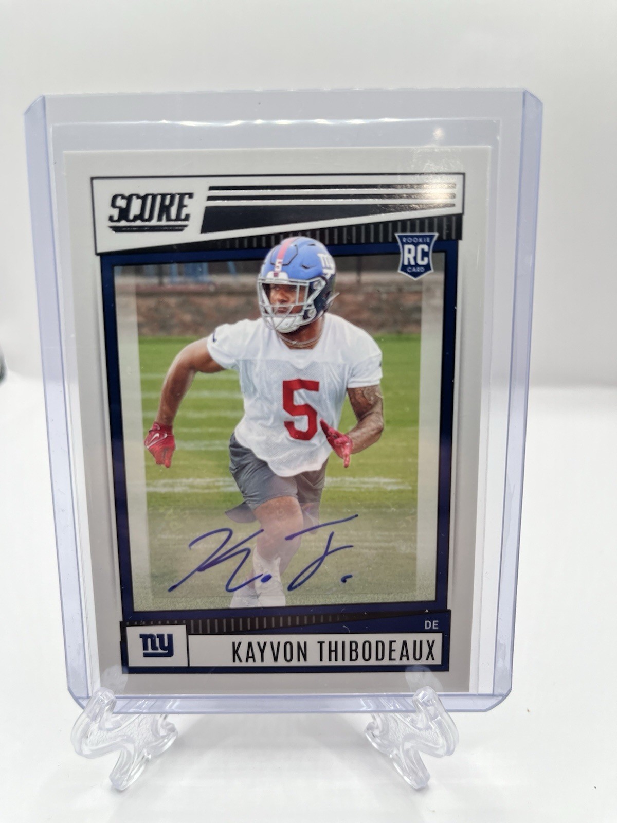 Kayvon Thibodeaux Panini Score #308 Autograph