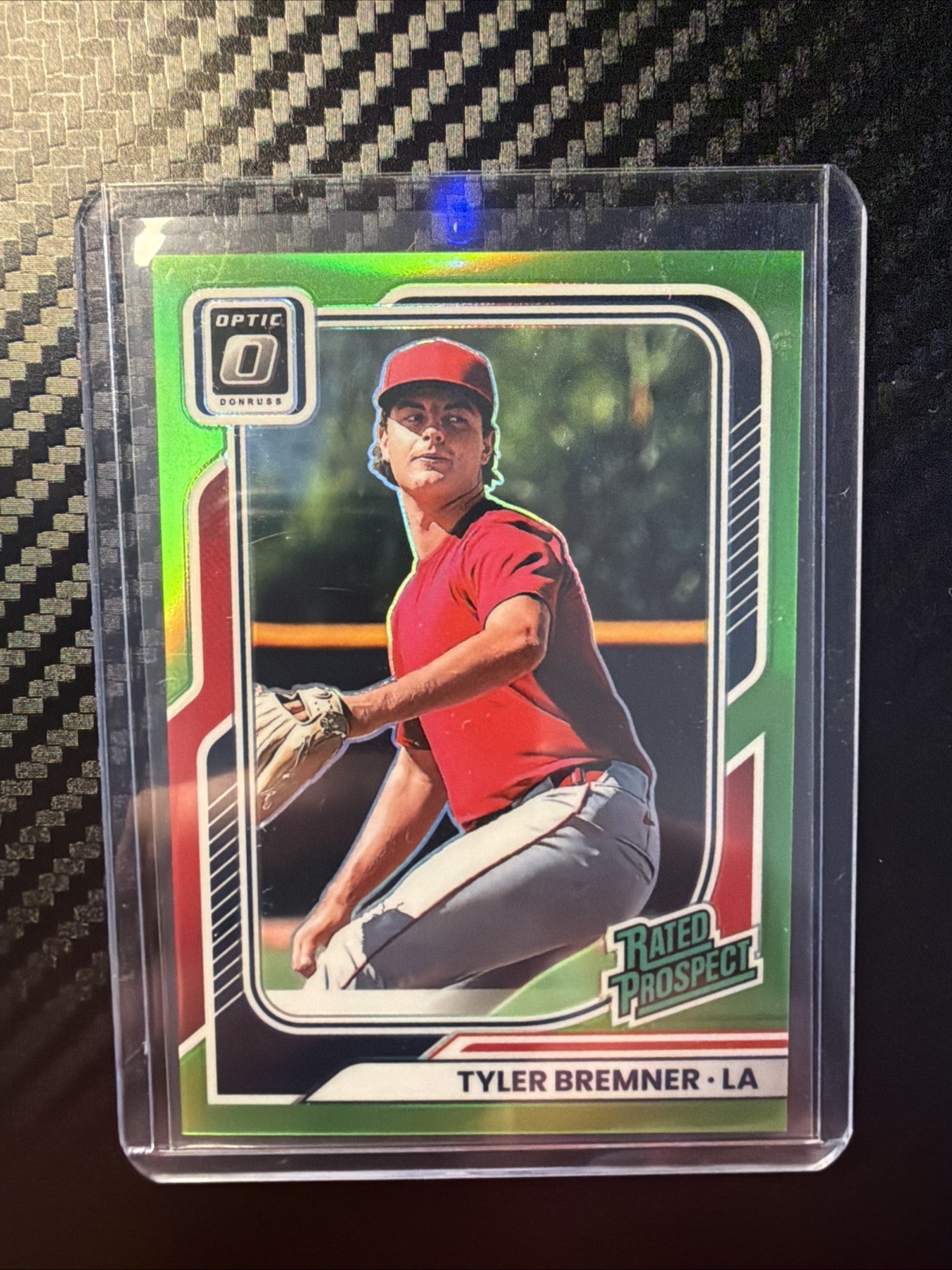 2026 Panini Donruss Optic Tyler Bremner Rated Prospect Lime Green /149 Angels🔥