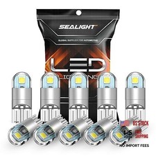 194 LED Bulb 6000K License Plate Light, Dome Light, T10 168 194/168/T10 White