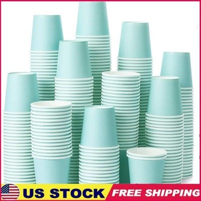 360 Pack Disposable Paper Cups Leak Proof Eco Friendly Hot Cold Beverages New