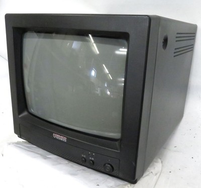 Ademco Video Color Monitor CCTV CRT AMC10 10'' * Works, Burn-In