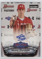 2017 Bowman Draft Under Armour All-America Game /199 Mason Denaburg Auto 0s9t