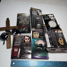 MEGA Lot 8 Couples Vampire  Vampiress Makeup Kit Fang Blood Halloween Costume