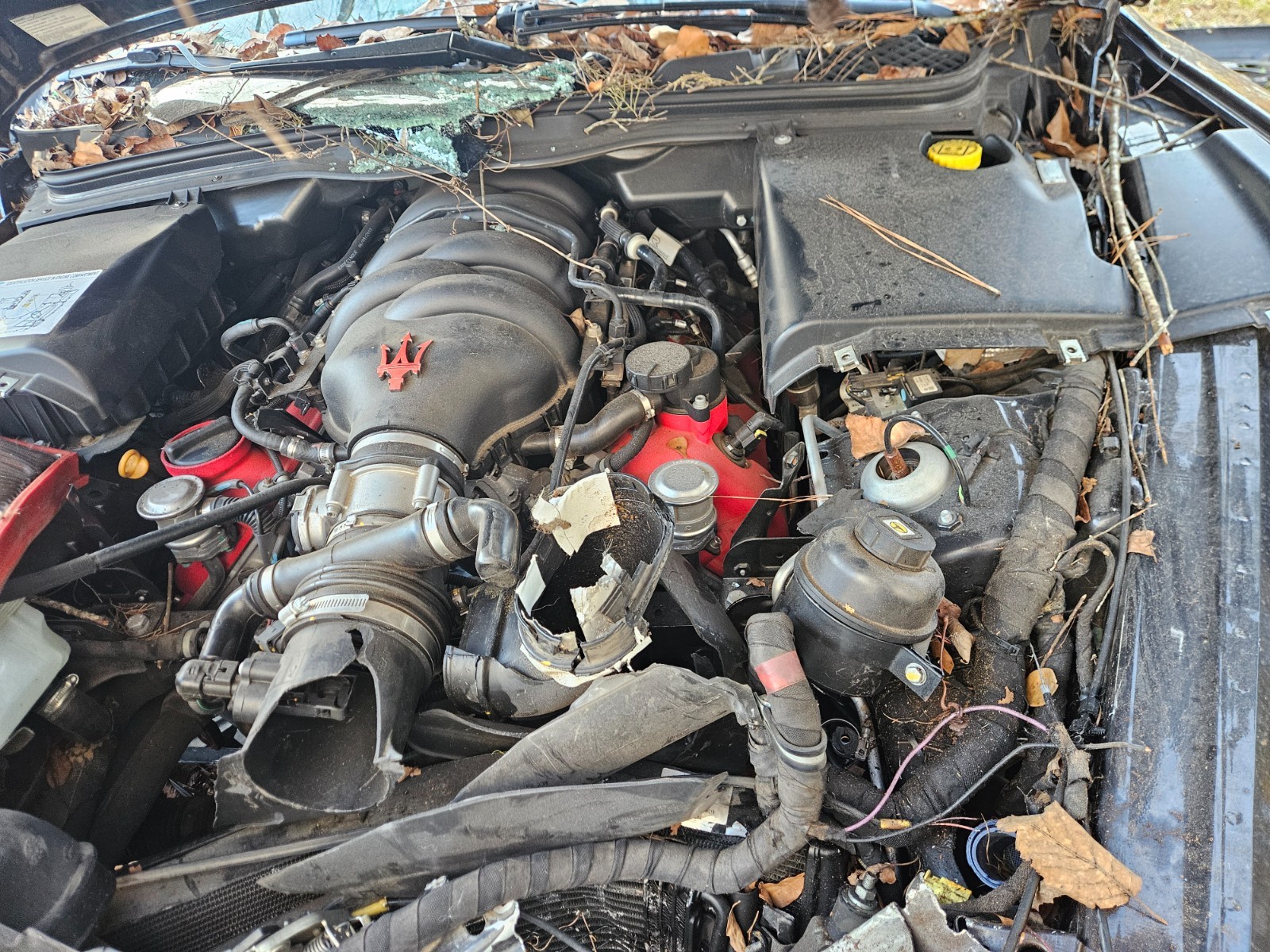 Miscellaneous Parts MASERATI GHIBLI parts car was wrecked low miles 