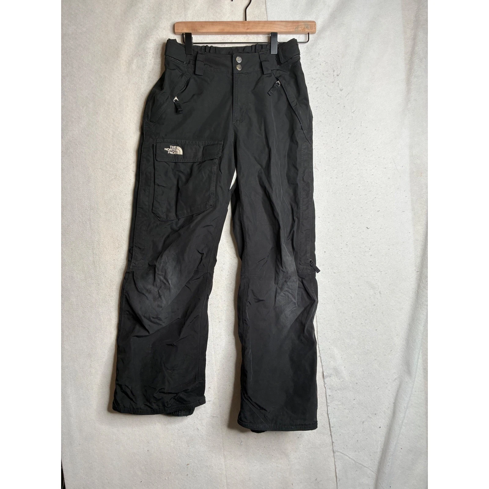 The North Face Mens Black Insulated Snow Ski Pants Cargo Pocket 28x27
Opens in a new window or tab