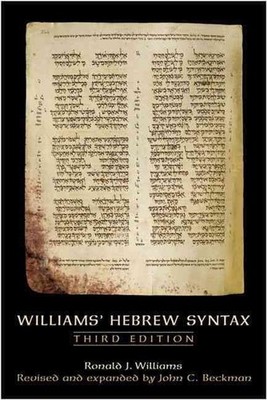 Williams' Hebrew Syntax, Third Edition by John C. Beckman (English) Paperback Bo