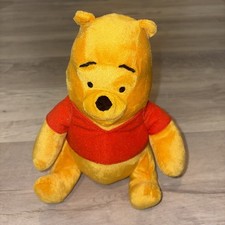 Disney WINNIE THE POOH BEAR 8" Plush Stuffed Animal Toy Just Play Ages 2 