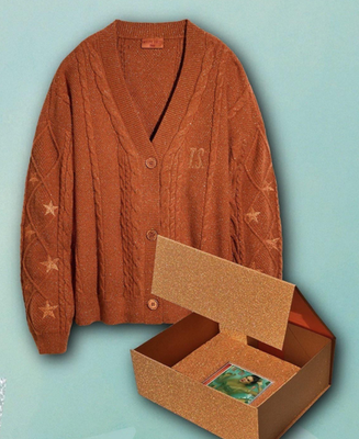 Taylor Swift TLOAS Orange Cardigan with Box and CD - M/L Brand New