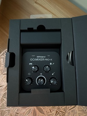 Roland GO:MIXER PRO-X Audio Mixer Interface for iPhone, Android & Mobile Devices