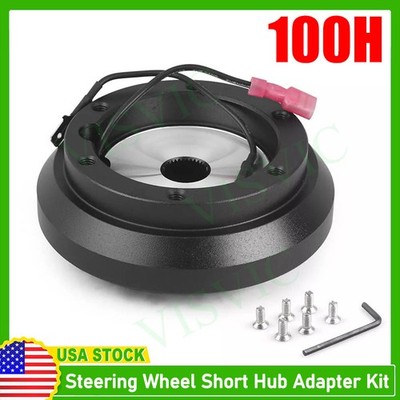 For Eclipse/Talon/Mirage/lancer/WRX Steering Wheel 6-Hole Short HUB Adapter