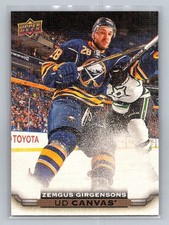 2015-16 Upper Deck Series 1 - UD Canvas Zemgus Girgensons #C10 Buffalo Sabres