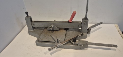 Vintage Brevetti Montolit Italian Manual Tile Cutter Tested And Works