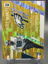 Derek Barnett 2017 Panini Unparalleled Yellow #238 SN,RC #/199
