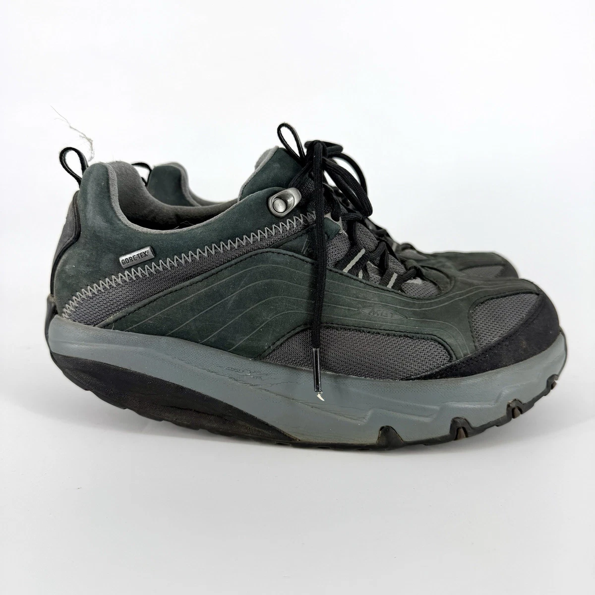 NEW MBT Sneakers Mens 9 Brown Chapa Casual Gray Trainer Witness Walking Shoe New Balance 997 Tan/Grey Men main image 3