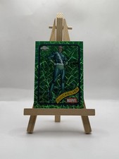 2025 Marvel Topps Chrome Quicksilver 50/99 Hulk Green Lazer Refractor #121