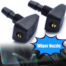 Adjustable Windshield Washer Nozzle Wiper Water Spray Jet Hood Sprayer Universal