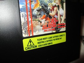 METAL SLUG COLLECTION NEO GEO AES ROM COMPLETE w/ ARTWORK MANUAL ENGLISH EURO