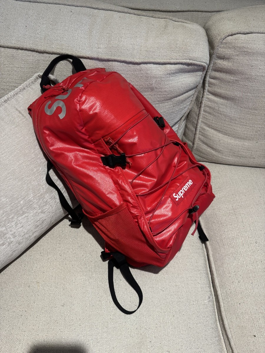 Supreme Backpack FW17 Red Fall Winter 2017 Cordura | eBay