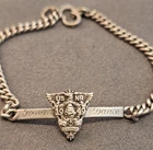 Vintage US NAVY Ring Dance 1949 Sweetheart Bracelet Sterling Silver BB & BC Co.