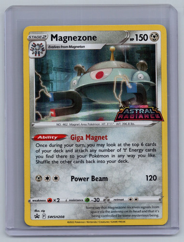 SWSH: Sword & Shield Promo Cards Magnezone Black Star Promo #SWSH208