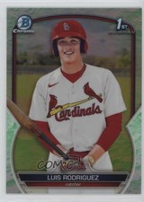 2023 Bowman Chrome Prospects Lunar Glow Refractor Luis Rodriguez #BCP-130 uk2