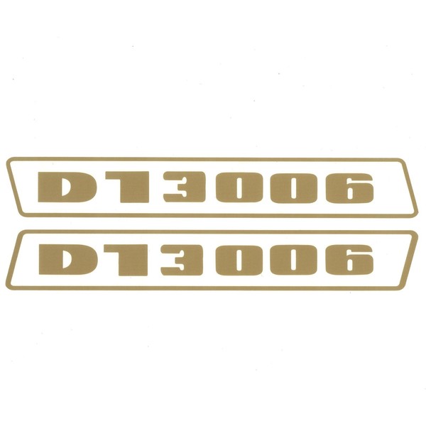 Deutz D13006 Gold Bis 1974 Schlepper Traktor Aufkleber Klebefolie-image
