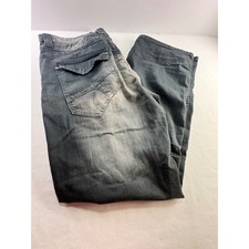 Southpole Men's Gray Distressed Jeans Size 32x32 Faded Wash Streetwear Y2K