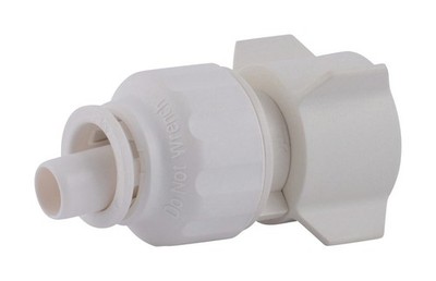 SharkBite Quick Connect Female Plastic Push-Fit Garden Hose Adapter 1/2'' x 3/4''