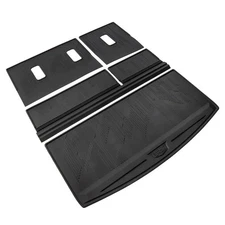 2026 Cadillac Escalade IQL Integrated Cargo Liner 85878933 Black w/ Logo OEM GM