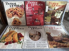 6 Vintage Better Homes And Gardens Magazines 1970s Ads Decor Recipes Crafts