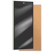 Clappio, Soft Oled Display Mit GehäUse FüR Galaxy S24 Ultra, Orange