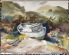 Harold Gretzner Original Painting Art  California Impressionism Monterey Bay