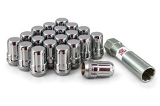 20 Mcgard Chrome Spline Drive 12x1.25 Bulge Acorn Tuner Lug Nuts Tool 20 Mcgard Chrome Spline Drive 12x1.25 Bulge Acorn Tuner Lug Nuts Tool