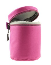 Navitech Purple Lens Case For Olympus M.Zuiko Digital ED 25mm f/1.2 Pro Lens