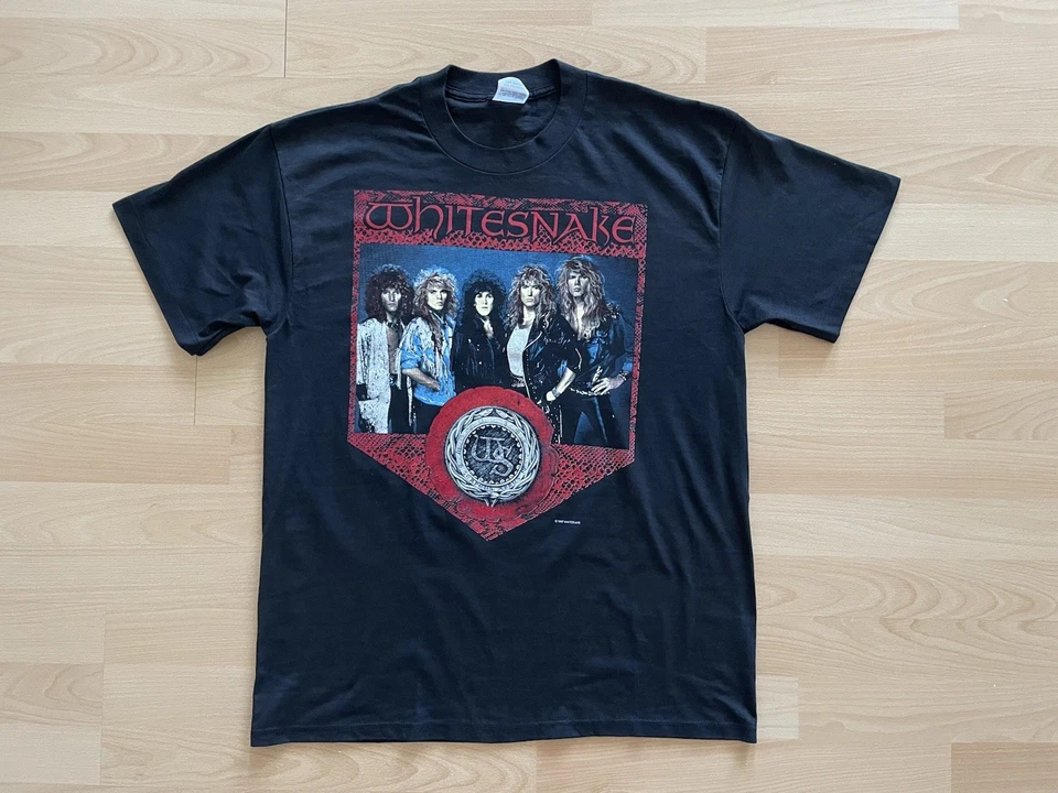 Whitesnake 1987-88 North American Vintage Tour Shirt XL 80s Spring Ford  - Bild 3 von 4