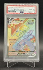 Pokémon Rayquaza VMAX 217/203 - Evolving Skies Rainbow Secret Rare - PSA 10 GEM on eBay
