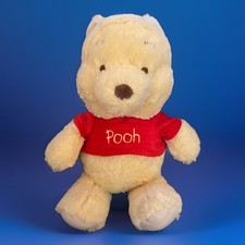 Disney Winnie The Pooh For Baby 12  Plush Baby Rattle Crinkle Ears Stuffed 225 