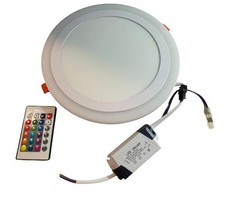 LED Recessed Ceiling Light 8 inch 18w 1800 Lumens 6500K Cool White w/Remote 19z