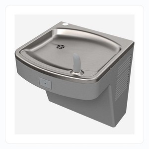 Murdock A171108F-UG Wall Mounted ADA Water Cooler, Gray, 1 Faucet