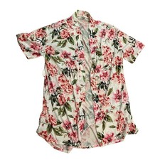 Show Me Your Mumu Floral Kimono Duster Open Front Pink Flowers O/S