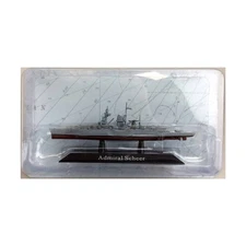 DeAgostini WWII Minis 1  German Reichsmarine Heavy Cruiser Admiral Pack VG/Mint