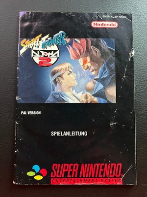 SNES Manual - Street Fighter Alpha 2