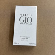 Giorgio Armani Acqua di Gi Eau de Toilette 100ml 3.4 oz Men s NIB Sealed