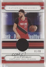 2020-21 Panini National Treasures Jersey 81/99 Jusuf Nurkic #JT-JSN s3g