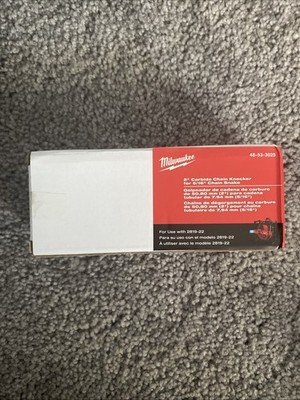 2   Milwaukee 48-53-3025 Carbide Chain Knocker for 5/16 Inch Chain Snake