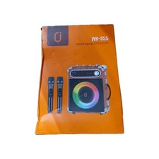 JYX S55 Karaoke Machine with 2 Wireless Microphones Outdoor Party BT Speaker